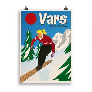 Vintage Poster: Vars Ski