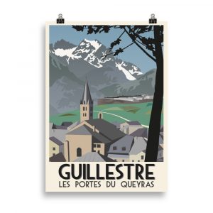 Vintage Poster: Guillestre, the Gateway to Queyras