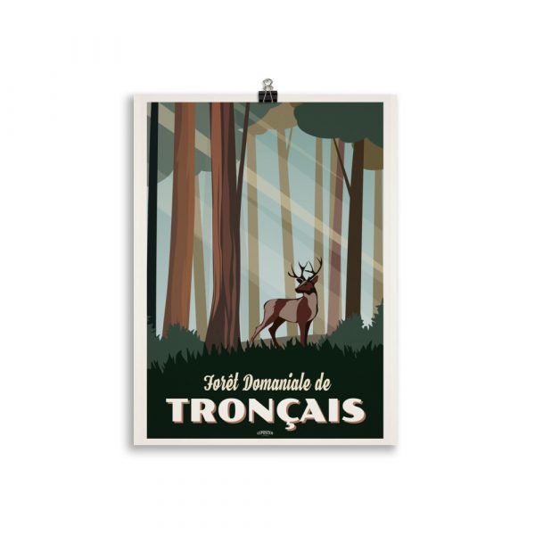 Vintage Poster "Forêt Domaniale de Tronçais" - Image 2