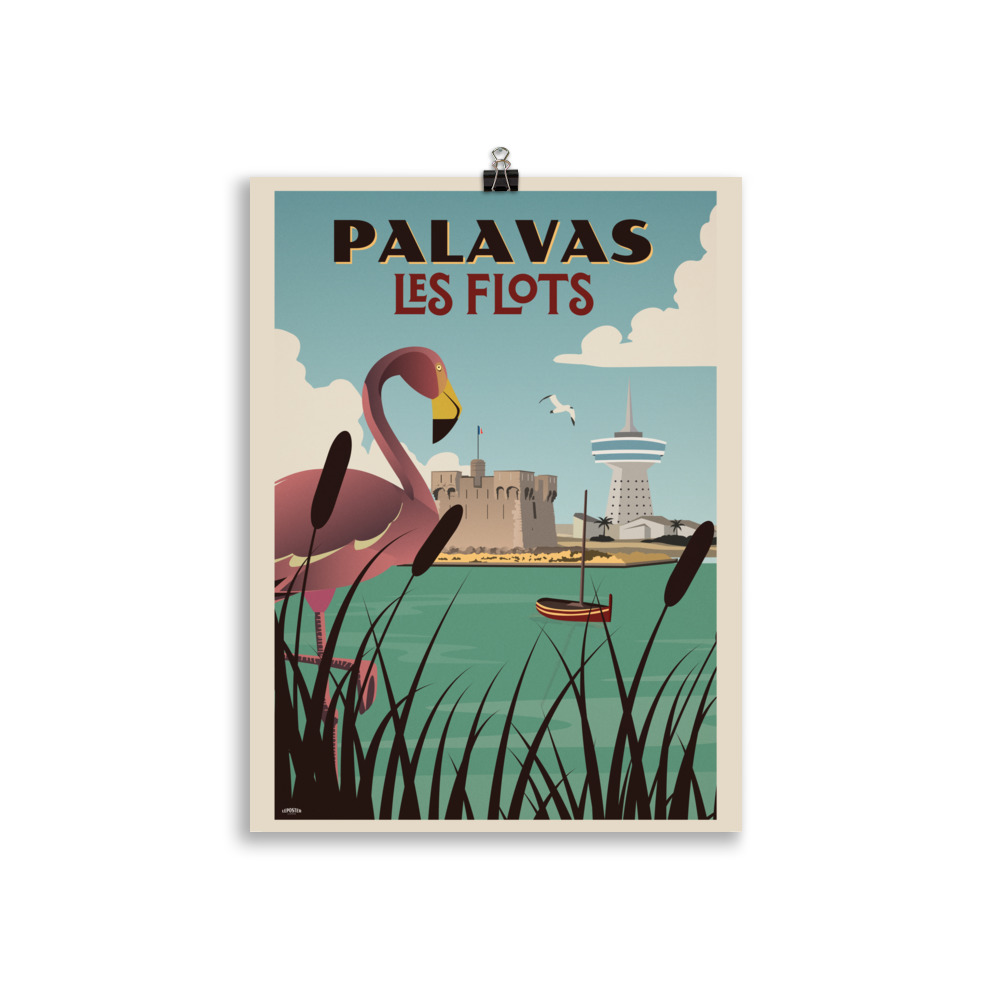 Poster Vintage "Palavas les Flots" – Image 2