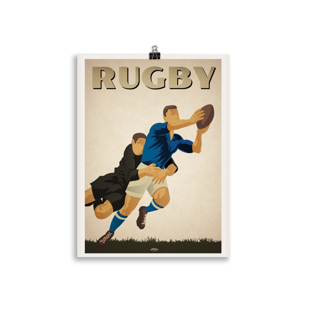 Poster Vintage " Rugby" – Image 2
