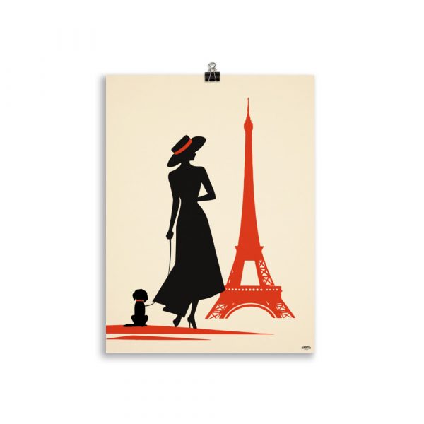 Poster Art Vintage "Paris Beauty" – Image 2