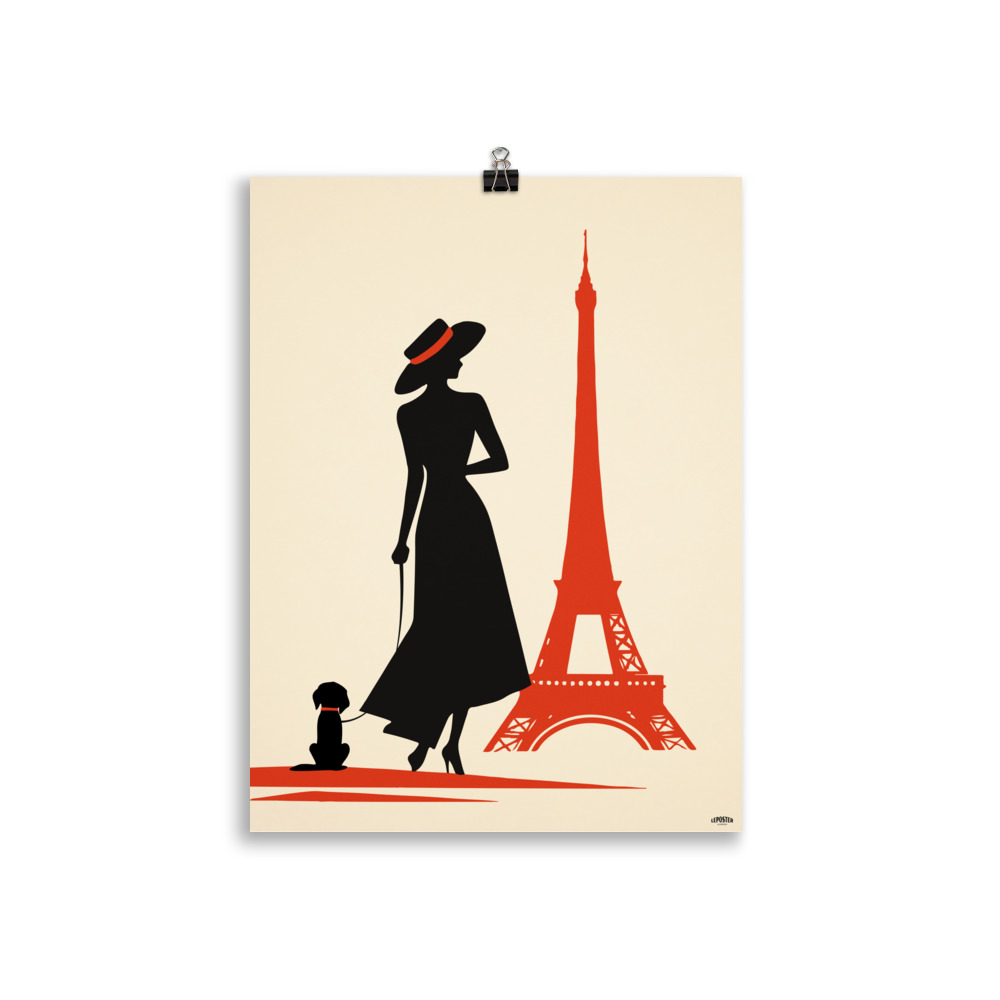 Poster Art Vintage "Paris Beauty" – Image 2