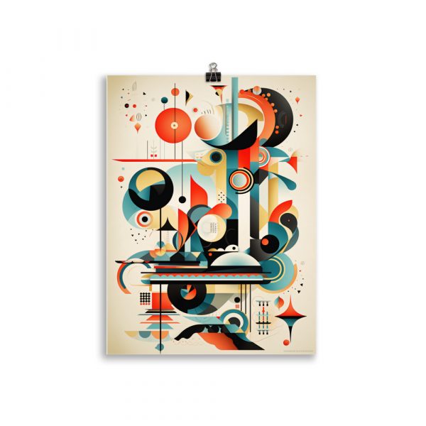 Poster Art Futuro-Vintage Deco SF 80's – Image 2