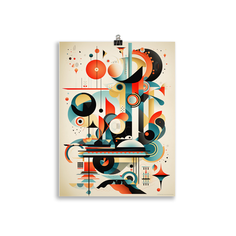 Poster Art Futuro-Vintage Deco SF 80's – Image 2