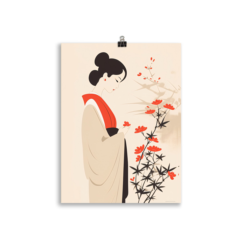 Poster Vintage Zen Asia – Image 2