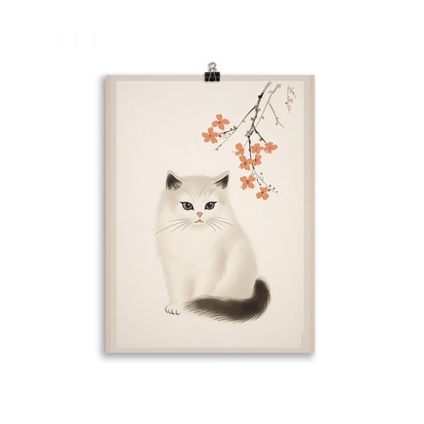 Poster Art Deco "Ukiyo-e Kitten" – Image 2