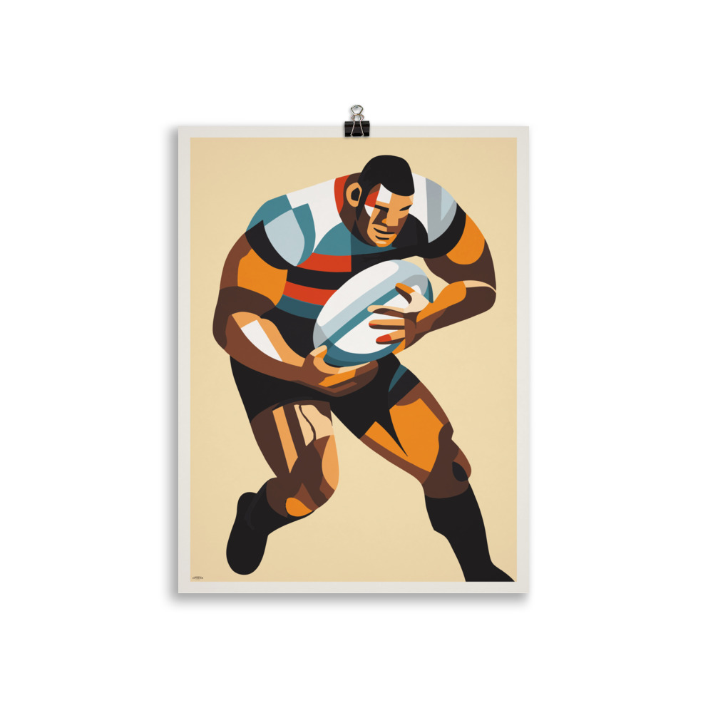 Poster Deco "Rugby Picasso" – Image 2