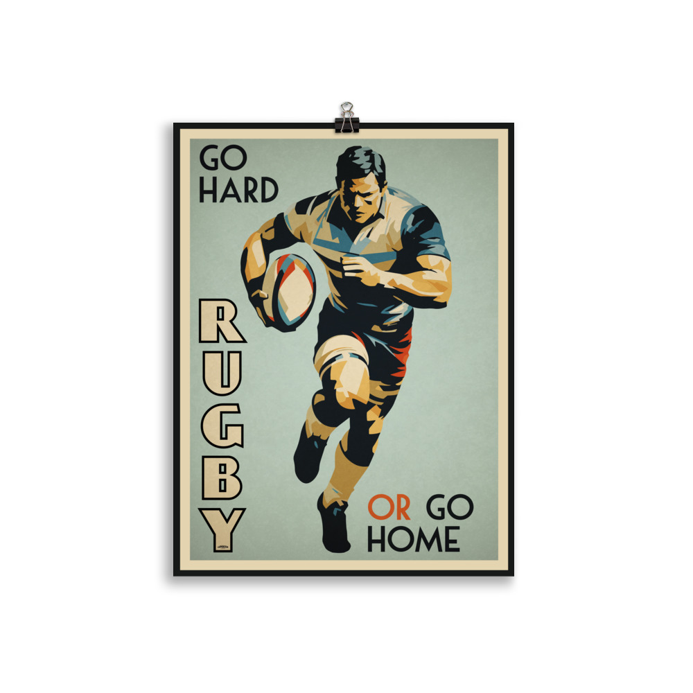 Poster Vintage "Go Hard Or Go Home" – Image 2