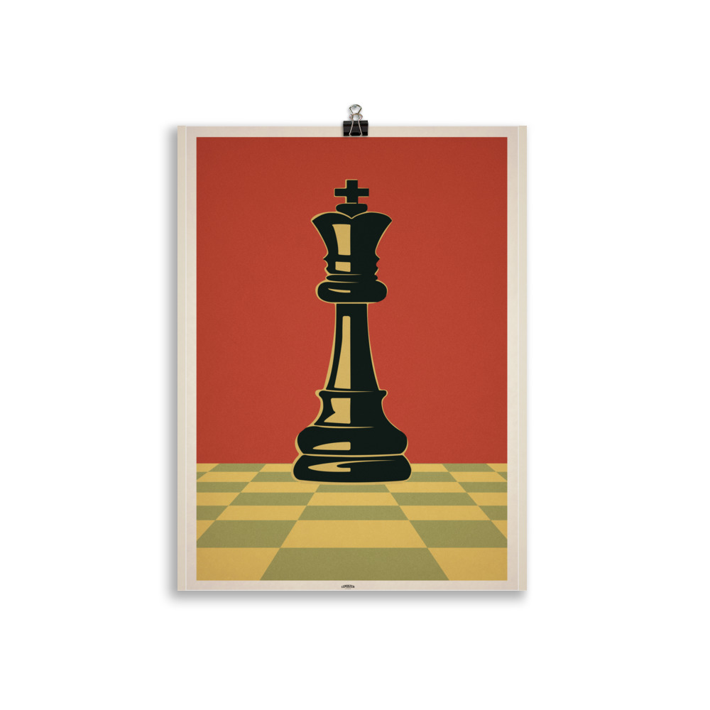 Poster Vintage "Chess" – Image 2