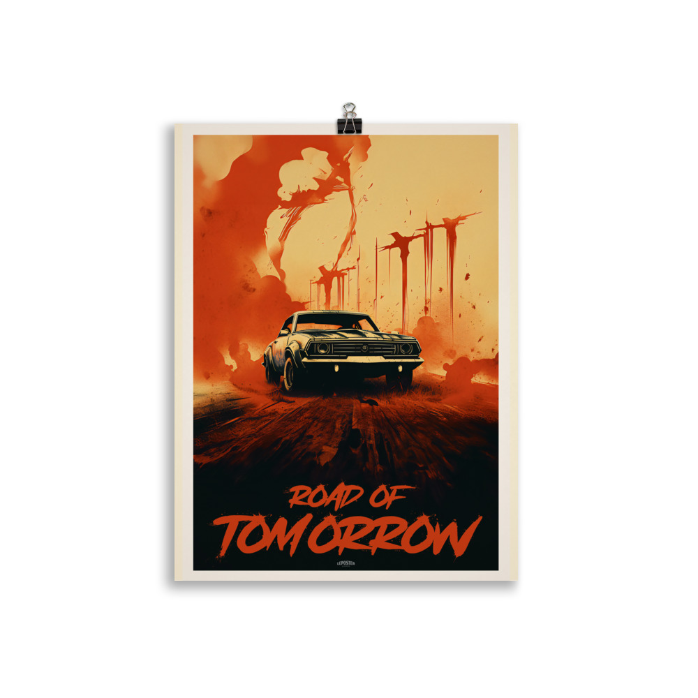 Poster Cinéma Vintage, "Road of Tomorrow" – Image 2