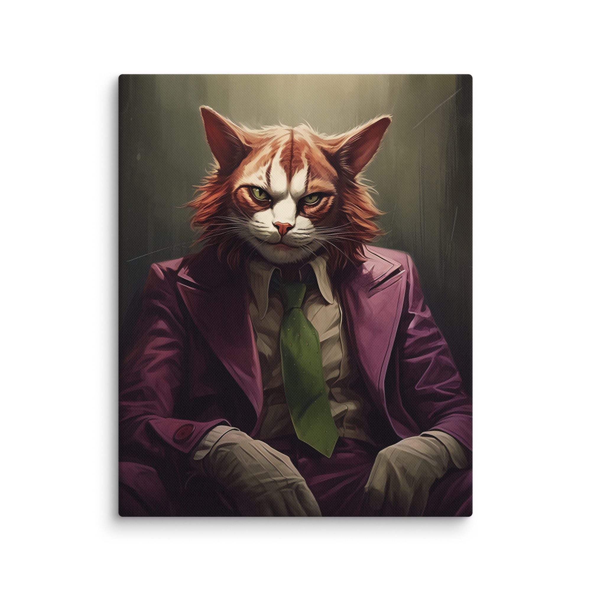 Toile Pop Art "Jocker Cat" – Image 6